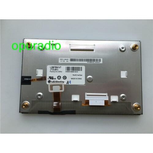 Original new 7inch LCD screen LB070WV7-TD01 LB070WV7-TD02 Display for Car Navigation TFT LCD Monitors