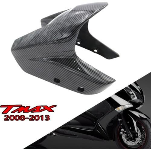 For Yamaha TMAX530 Tmax530 TMAX 530 2008-2013 2012 Motorcycle Parts Carbon Fiber Front Fender Front Wing Fender Splash Guard