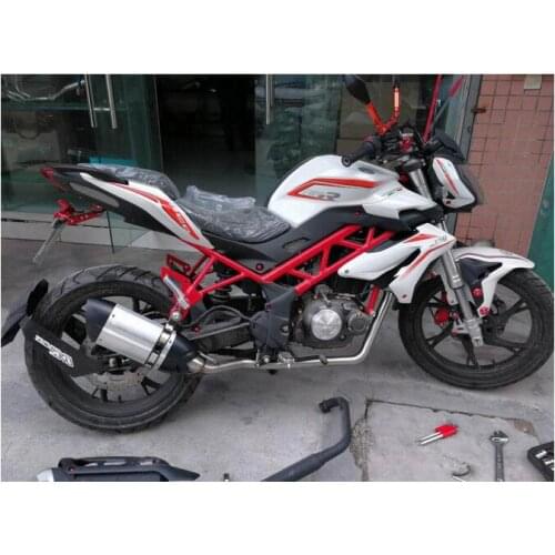 Motorcycle Full System Exhaust For Benelli bj150