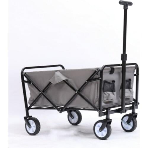 Outdoor Picnic Camping Car Camp Car Moving Supermarket Shopping Shopping Shopping Folding Hand Pushing Portable Trolley Truck