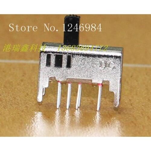 [SA]DC- DC electronic switch small toggle switch board dual power sliding switch SS-22H02--200pcs/lot