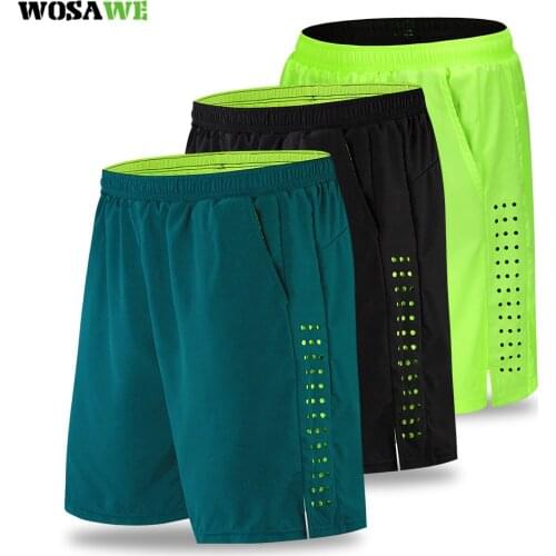 WOSAWE Shockproof Gel Pad Underwear Mens Cycling Shorts 3 Colors Breathable MTB Bike Wear Sports Downhill Bicycle Shorts
