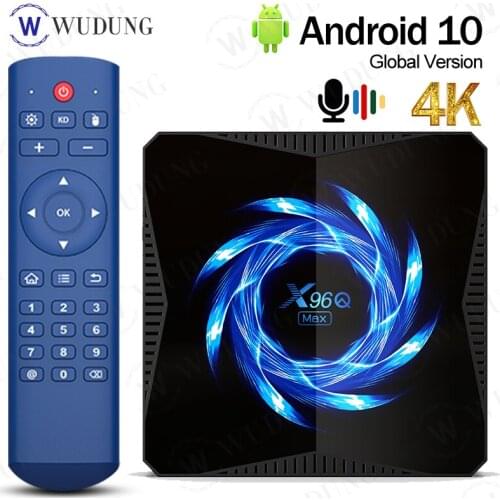 X96Q MAX Smart TV Box Allwinner H616 Android 10.0 4GB 32GB 2.4G 5G WiFi TV BOX VS X96Q set top tv box only no app included