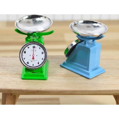 1:12 Doll House Miniature Body Fat Scales Model Doll House Sitting Room Furniture Decoration Accessories
