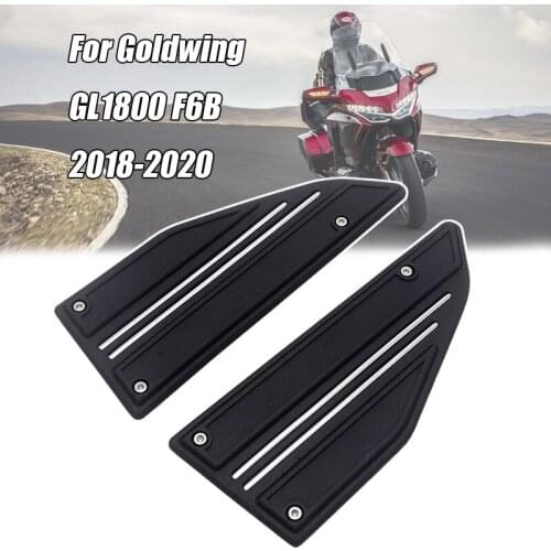 1 pair motorcycle passenger rear pedal carpet for Honda Goldwing GL1800 2018 GL 1800 F6B GL1800 2018 2019 2020