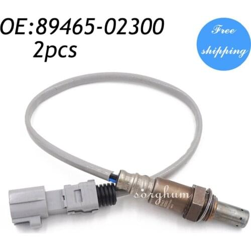 2PCS O2 Oxygen Air Fuel Ratio Sensor For Toyota Corolla 1.6L 1.8L Lexus 89465-02300 8946502300
