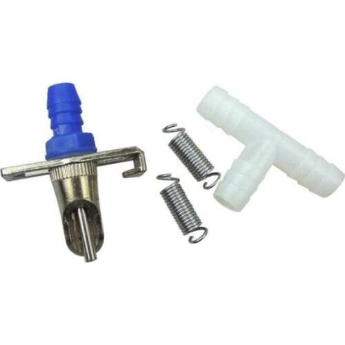 500sets/lot Automatic Water Feeder Drinker Fountains Waterer with Spring and Tee Coupling for Rabbit Chicken Poultry SN3404