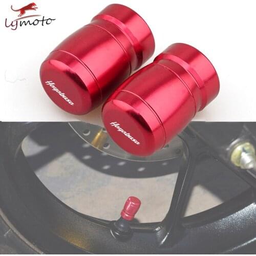 FOR SUZUKI HAYABUSA GSXR1300 GSX1300R Motorcycle CNC Accessories Wheel Tire Valve Stem Caps Airtight Covers