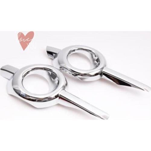Car-styling For Honda CRV CR-V 2012 2013 2014 high quality ABS Chrome Rear+Front fog lamp cover trim Car-styling