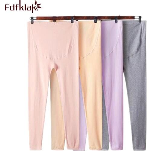 Fdfklak Sleep & Lounge Pant Pregnant Women Trousers Sleepwear Pregnancy Pants Homewear Clothes Pajamas Pant Maternity Pants