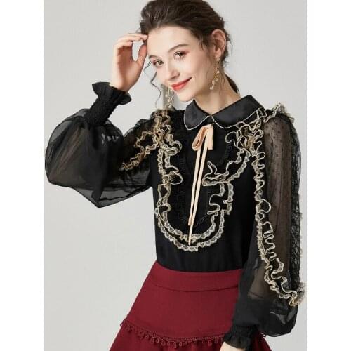 EyeTornado Polka Dot Blouses