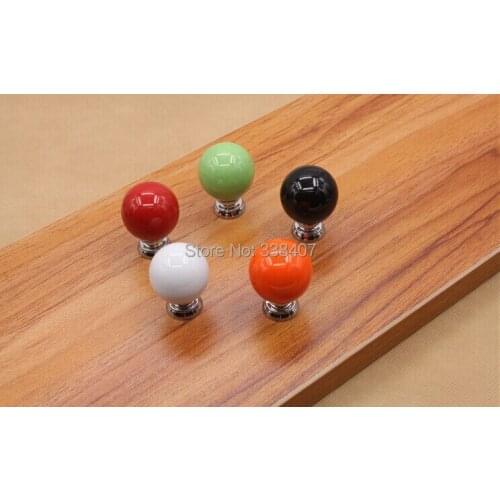 Ceramic Kitchen / Bedroom Furniture Hardware Furniture Fittings Handles and Knobs