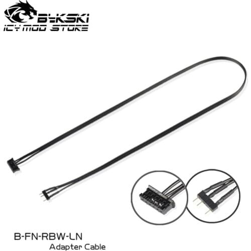 Bykski 5V Fan Connector Asus AURA Lighting 3-pin Synchronization Connector B-FN-RBW-LN