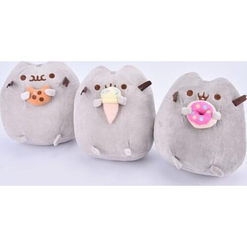 Cat Plush Toys Donuts Cat Kawaii Cookie Ice Cream Style Plush Soft Stuffed Toys