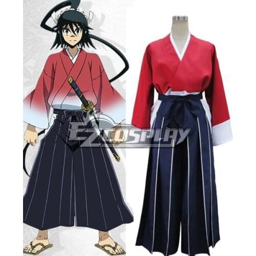 MushiBugyou Jinbei Tsukishima Cosplay Costume E001