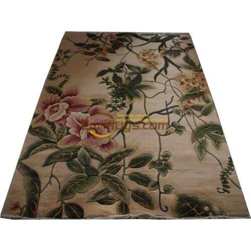 A Nice Savonnerie Style French Rug Turkey On Handmade Mandala Area Runner Home Decorechinese aubusson rug