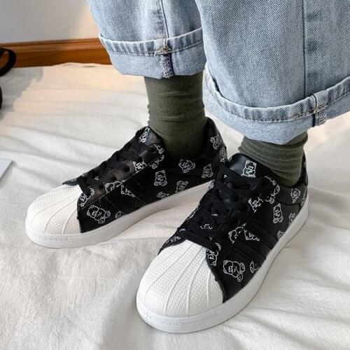 PU Leather Lace Up Walking Shoes Woman Sneakers Outdoor Women Casual Flats Shoes Fashion Comfortable Platform Vulcanized Shoes