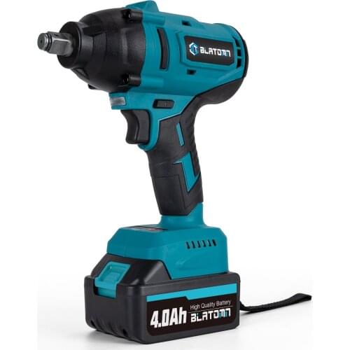 True 600N.m 21V Lithium-ion Brushless Impact Wrench Compatible With 18650 Lithium Battery For Car Repair Truck Repair