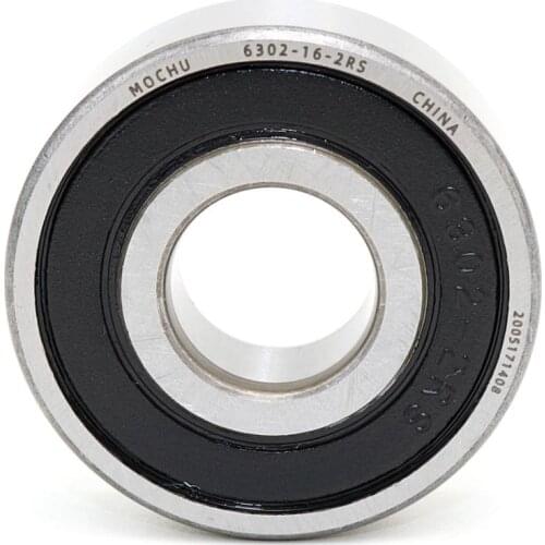 MOCHU 6302-16 6302-16RS 6302-16-2RS 16X42X13 16mm Deep Groove Ball Bearings Single Row