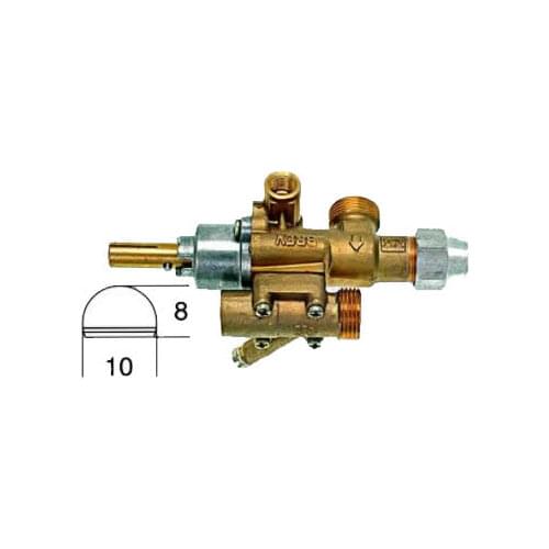 GENUINE PEL WOK GAS VALVE AND HANDLE CHINESE COOKER RANGE BURNER CONTROL TAP FFD