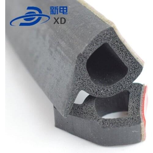 Door weather frame rubber strip for car