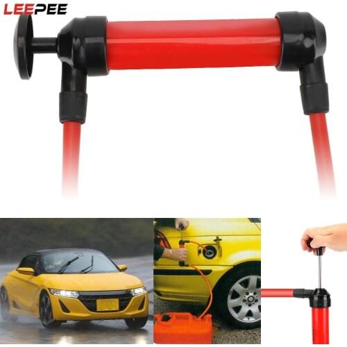 Siphon Sucker Transfer Sucking Pipe Manual Oil Pump Car Hose Car-styling Vacuum Hand Pumps For Pumping Fuel Gas Liquid Water