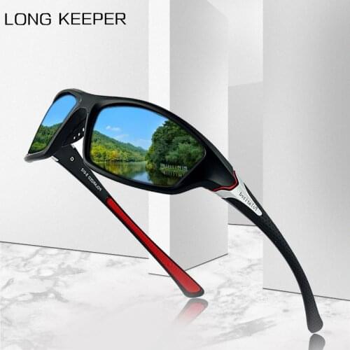 Polarized Night Vision Sunglasses Mens Square Sport Driving Fishing Sun Glasses For Male Vintage Drivers Shades Mirror Goggle