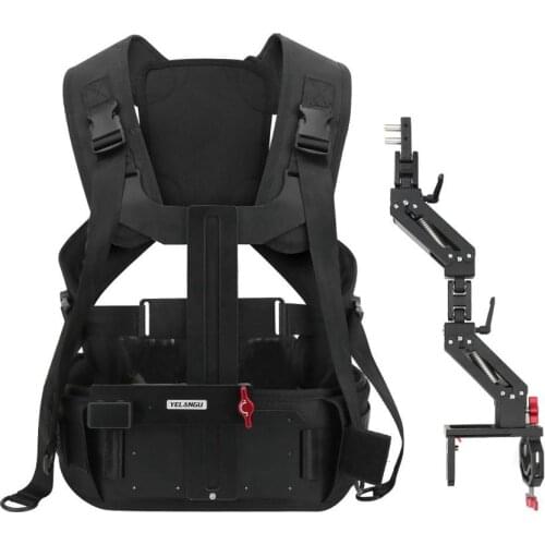 Photo studio YELANGU Three-Axis Gyroscope Stabilizer Spring Handheld Damping Arm Vest Camera Shooting Accessory for DJI SLR