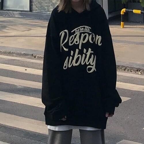 Women hip hop streetwear womens hooded streetwear jacket retro clothing jacket goth coat harajuku y2k punk clothes outwear