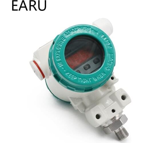 0-0.16-60Mpa Intelligent LED Display Silicon Pressure Transmitter Transducer G1/4 4-20mA Output Explosionproof Ex Anti-explosion