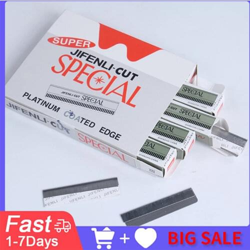 10/20 pcs Permanent makeup Special Eyebrow artifact Shaving Eyebrow Blade Stainless Steel Single-Sided Blade beauty makeup tool