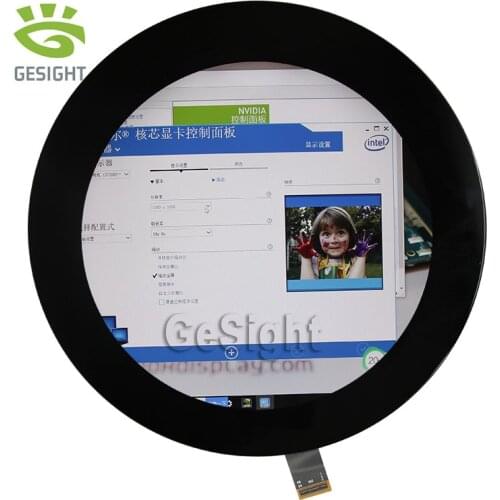 5.0 Inch For BOE Round/Circular TFT LCD 1080*1080 Resolution MIPI Interface For Smart Home/Medical Equipment