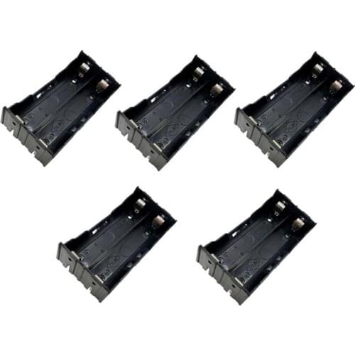 500pcs/lot MasterFire 2 Slots 18650 Battery Holder Case 2 x 18650 Batteries Storage Box Cover with Pin