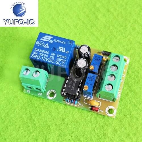 Free Ship 1PCS XH-M601 12V Lithium Battery Battery Charging Control Panel Module Prevent Overshoot Control Module