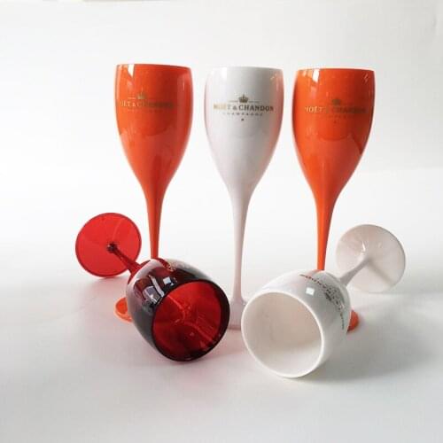 Wine Party White Champagne Coupes Cocktail Glass Champagne Flutes Wine Cup Goblet Plating Plastic Beer Glass Whiskey Cups 1 Pc