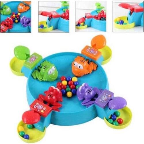 Kids Game Board Multiplayer Plastic Board Game Fun Funny Gadgets Parent Child Interaction Feeding Frogs Toys
