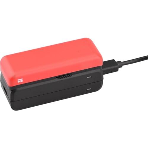 For Insta360 ONE R Panoramic Camera Portable Lithium Battery Dual Charger Charging Hub