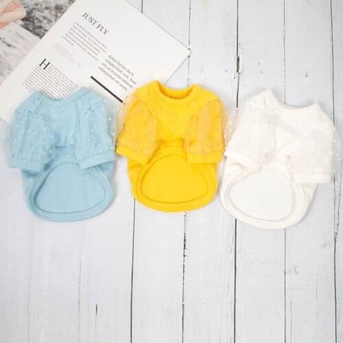 Cat Dog T-shirt Puppy Chihuahua Yorkshire Terrier Clothes Pomeranian Shih Tzu Maltese Bichon Poodle Schnauzer Clothing Pajamas