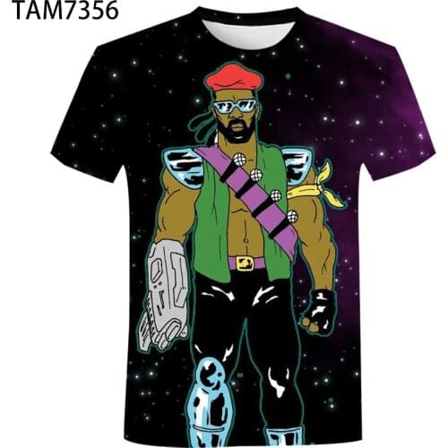 Major Lazer Men Clothing New Summer T Shirt 3D Print Children Streetwear Short Sleeve Originality Casual Oversize Tops Wholesal