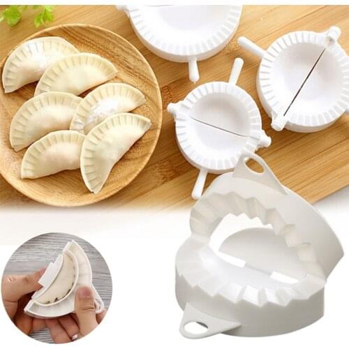 7CM/8CM/10CM Kitchen Dumpling Molds plastic Dough Press Dumpling Pie Ravioli Mould Cooking Pastry Chinese Food Jiaozi Maker