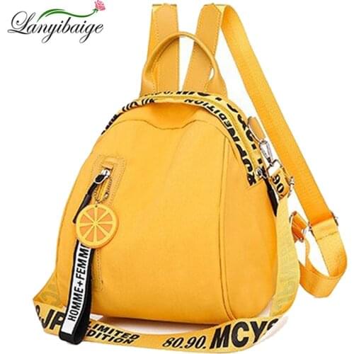 2021 New Multifunction Women Backpack Fashion Shoulder Bags Anti Theft Travel Backpack Small School Bags for Girls Mochila