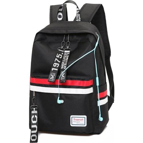 Men Male Nylon Backpack Casual Rucksacks Girls Boys Laptop Backpacks College Student School Bag Backpack Women Mochila
