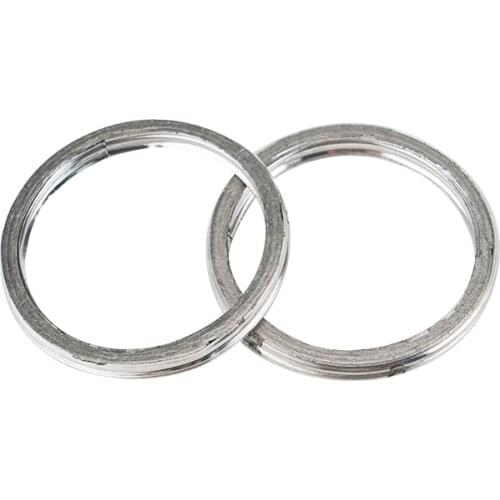 NICECNC 2PCS Exhaust Gasket -for Honda CA175 CL175 CB400 CM400 CB450 CM450 CB650