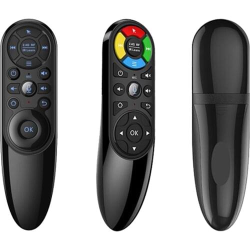 Q9 Backlit Voice Search Wireless Air Mouse 16 Keys IR Learning 2.4G Gyroscope Q6 Smart Remote Control for Android TV BOX