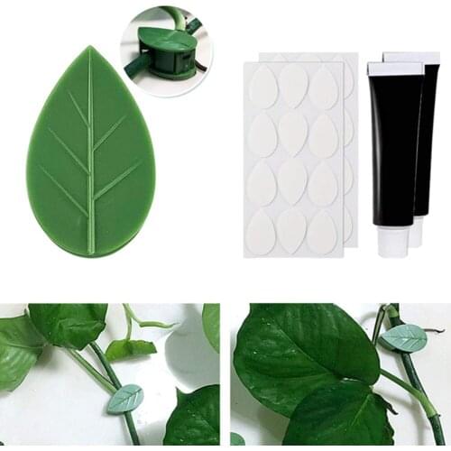 Plant Fixture Clip Plant Climbing Wall Self-Adhesive Fastener Tied Fixture Vine Buckle Hook Garden Plant Wall Climbing