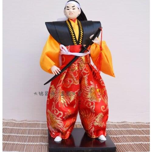 Japan silk doll male characteristics of Tang Fang silk humanoid Samurai