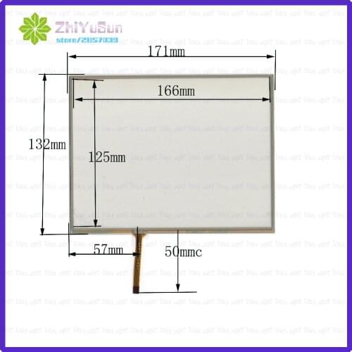 ZhiYuSun 171*132 Resistive TouchScreen Panel Digitizer glass 171mm*132mm this is compatible