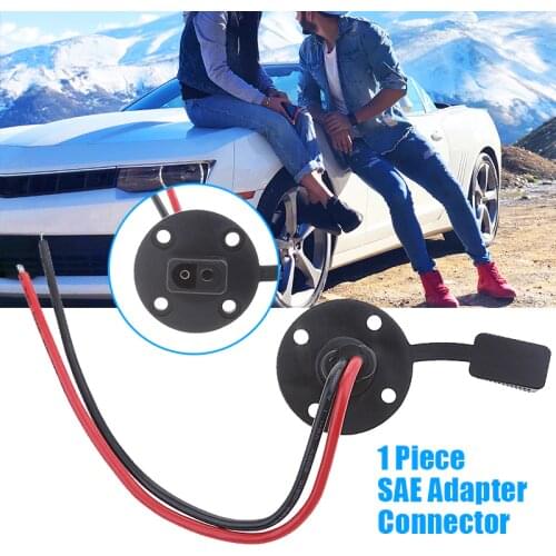 1 Pcs SAE Extension Cable Connector 150mm Copper Quick Disconnect Wire Harness For Solar Cell Car/Truck/Trailer/RV Battery