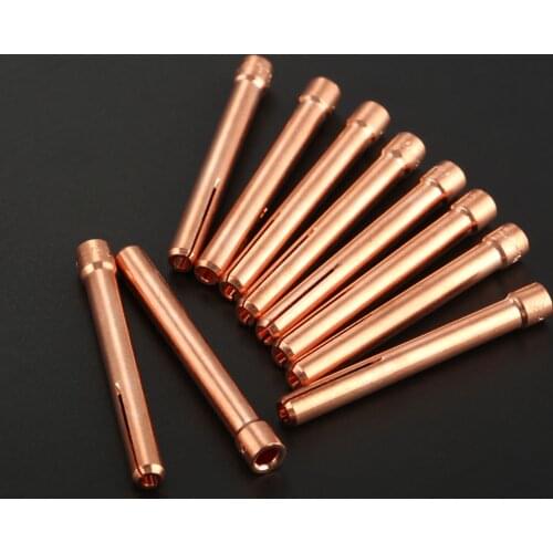 10x 10N24 3/32" TIG Collet Tips For WP17 18 26 TIG Welding Torch Series Miller Diamondback DB26 Torches DB17 18