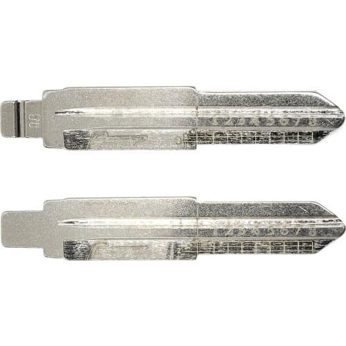 2/15/30pcs TOY38R 08# for-Mitsubishi for-Toyota Uncut Car Key Blade with Scale Engraved With Marks for KD/VVDI/JMD remote